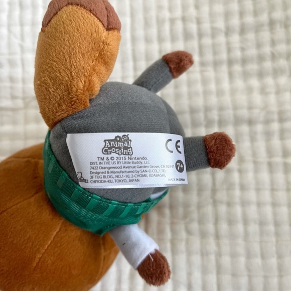 Nintendo Animal Crossing Tom Nook Plush - Picture 3 of 3
